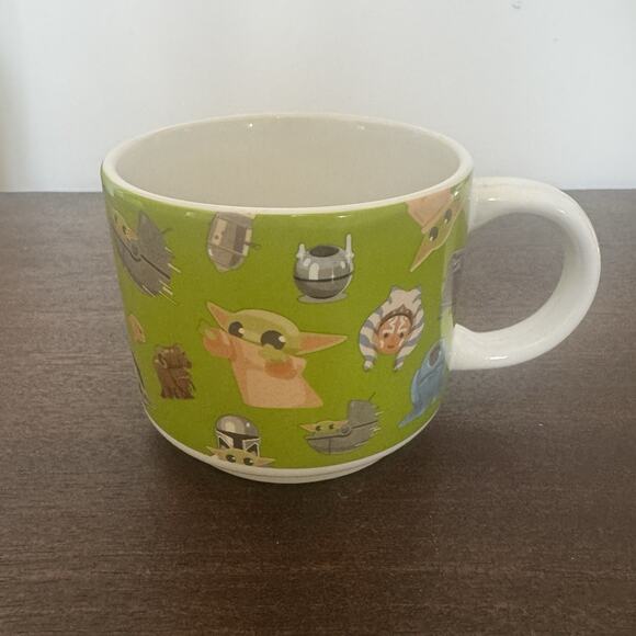 Star Wars Mandalorian Grogu Coffee Mug Tea Cup Baby Yoda R2D2 Lucas Film Sci Fi - Picture 15 of 16